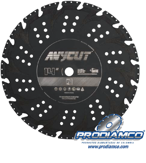 disco corte metal