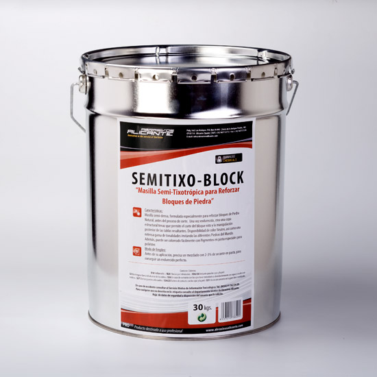 SEMITIXO-BLOCK. Masilla Semi-Tixotrópica para Reforzar Bloques de Piedra