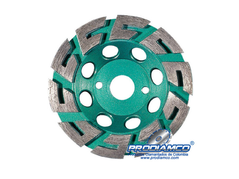 Copa Diamantada Tipo U de 5″