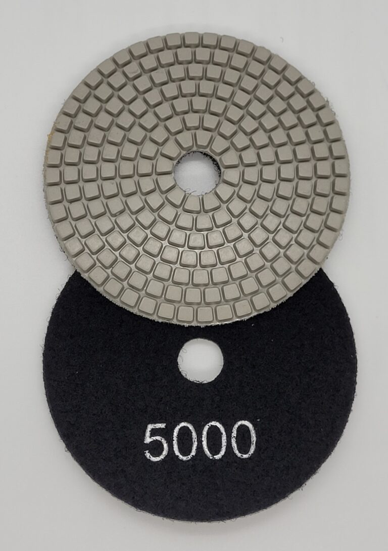 Pad Ceramico 4″ Velcro Grano 5000