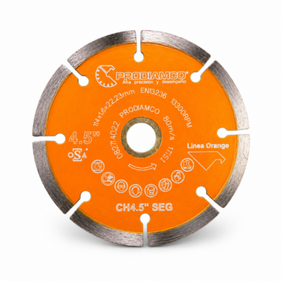 DISCO DIAMANTADO DE 4"
