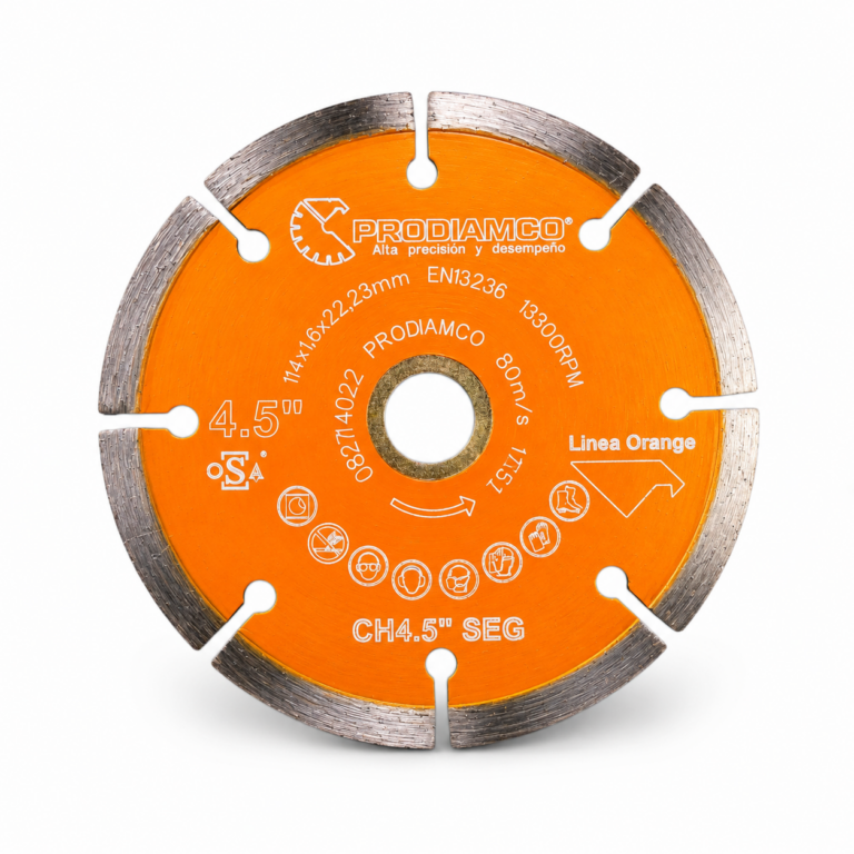 DISCO DIAMANTADO DE 4"