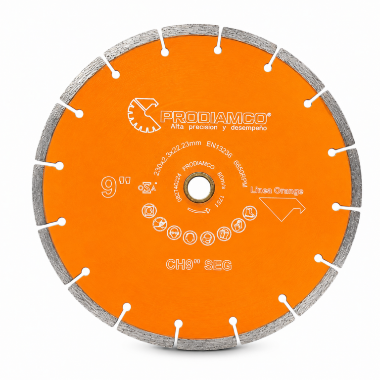DISCO DIAMANTADO DE 9"