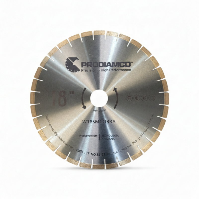 Disco diamantado 18" corte GRANITO Y MARMOL Disco diamantado 18" corte GRANITO Y MARMOL