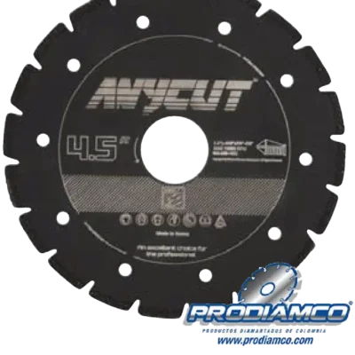 Disco diamantado metal