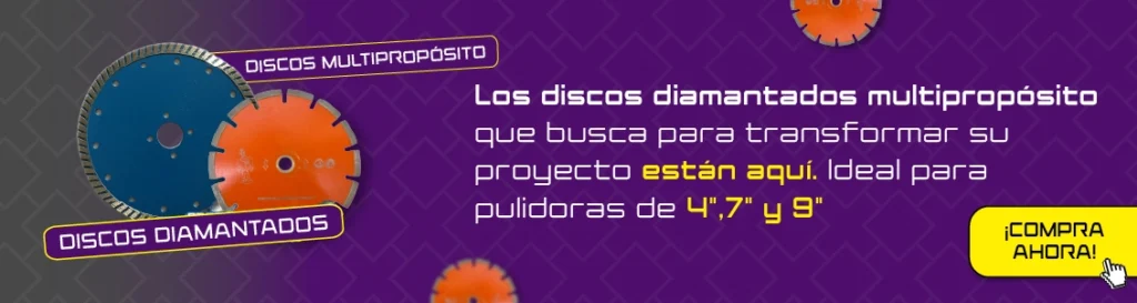 Discos diamantados multiproposito