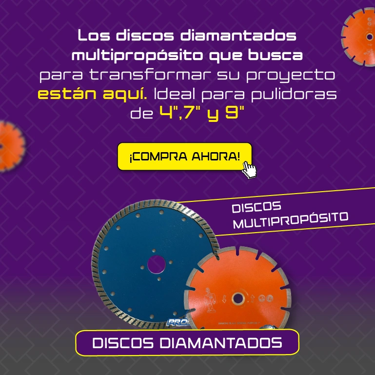 Discos diamantados multiproposito