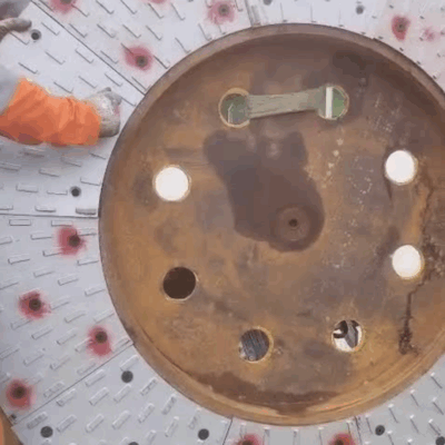 Platina Diamantada para destronque de pisos