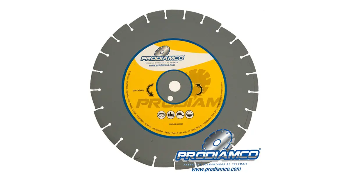 Discos diamantados