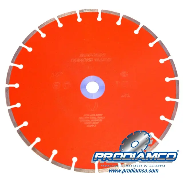 Disco diamantado para ladrillos especiales