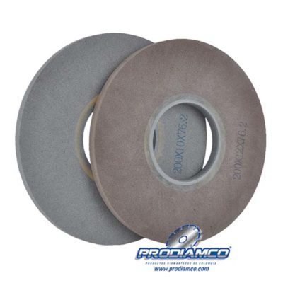 Low emission glass edge deletion coating removal grinding wheel