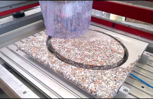 maquina CNC para el trabajo de la piedra